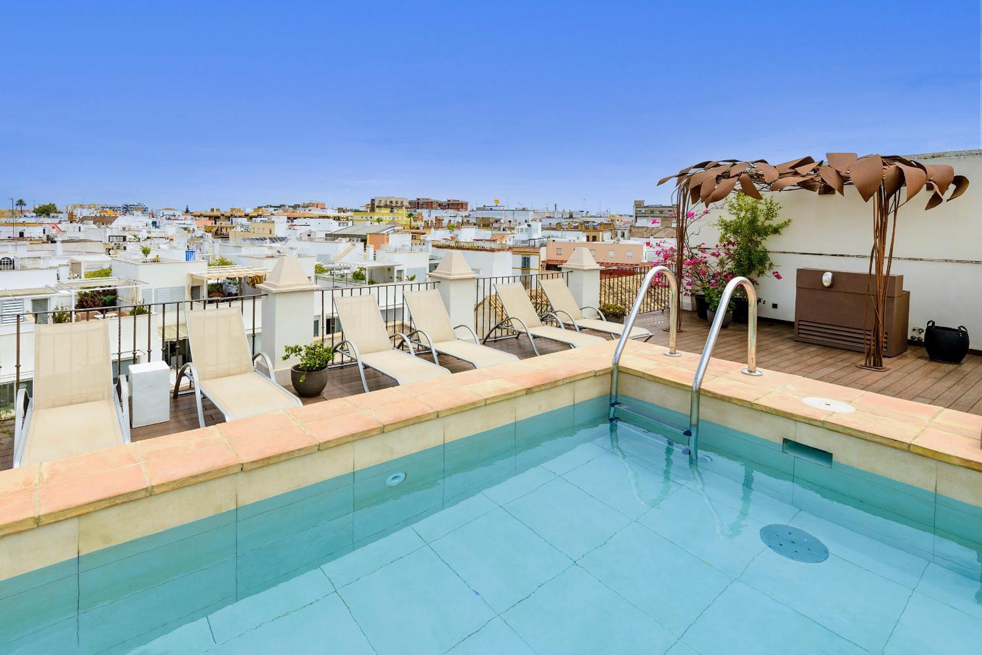 Coolrooms Palacio Villapanes 5 Gl Sewilla Zewnętrze zdjęcie Rooftop pool