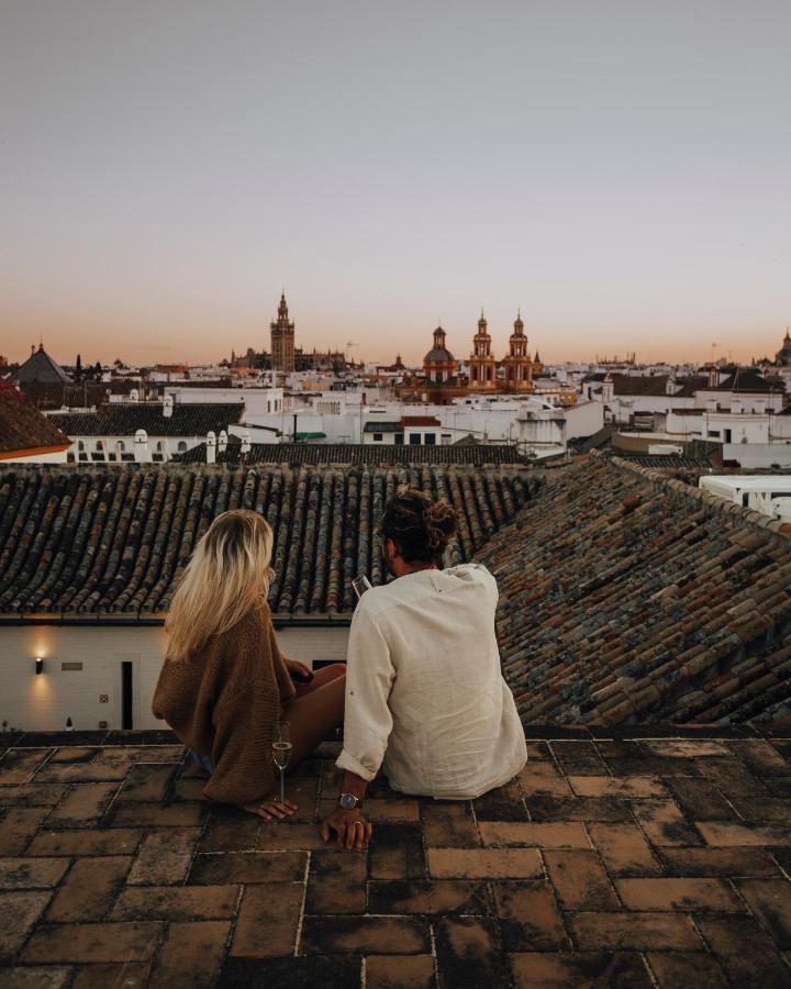 Coolrooms Palacio Villapanes 5 Gl Sewilla Zewnętrze zdjęcie Rooftop view of the city